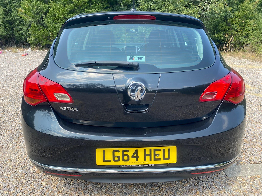 Vauxhall Astra 1.4 16V Excite Euro 5 LG64HEU Black #6