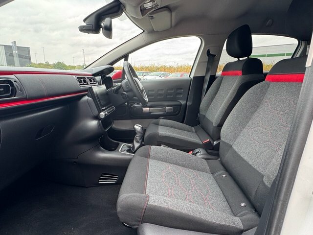Citroen C3 Puretech Flair Hatchback VF66CZR White #4