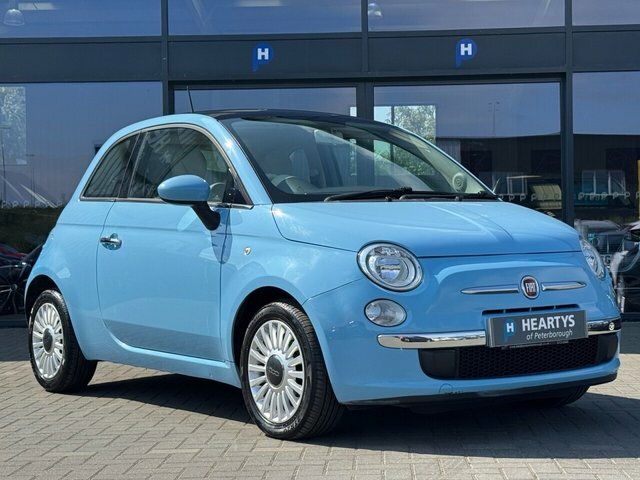 Fiat 500 Lounge Hatchback FD62GDJ Blue #6