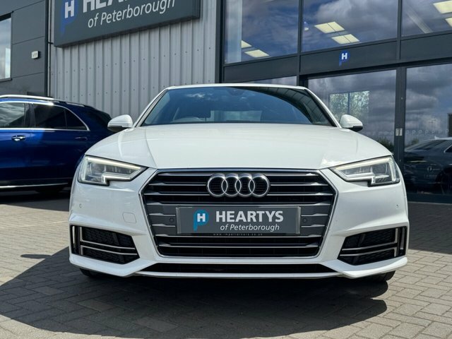 Audi A4 Tfsi S Line Saloon RV67RVA White #2