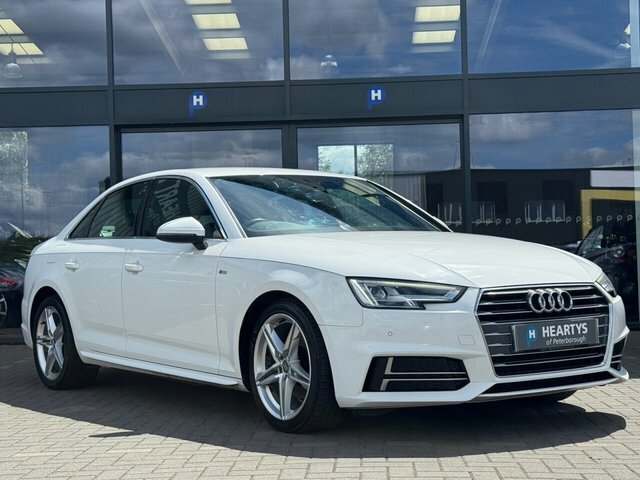 Audi A4 Tfsi S Line Saloon RV67RVA White #5
