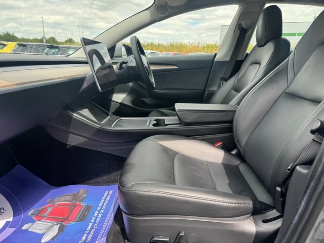 Tesla Model 3 Range Plus Saloon BK71VRG Grey #4
