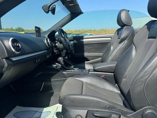 Audi A3 Cabriolet Tfsi S Line Convertible White #2