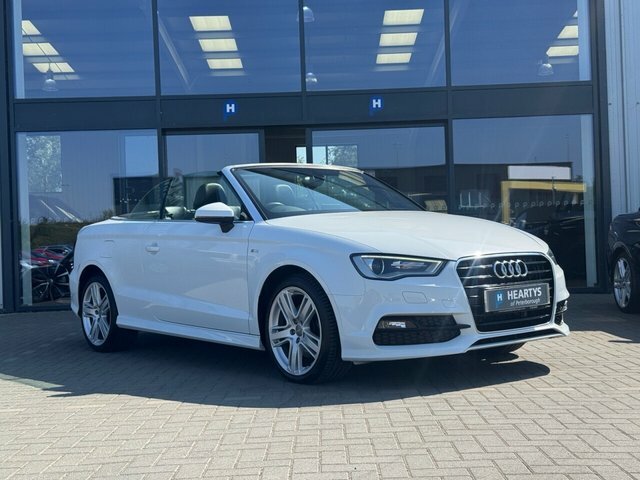 Audi A3 Cabriolet Tfsi S Line Convertible White #3