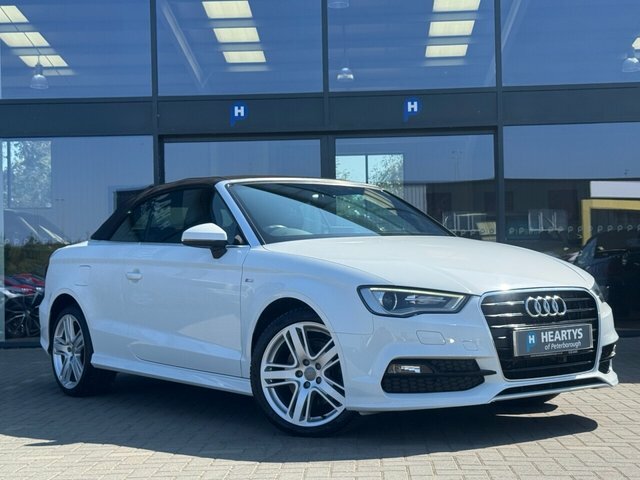 Audi A3 Cabriolet Tfsi S Line Convertible White #5