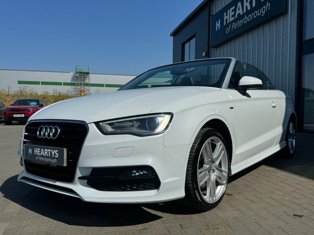Audi A3 Cabriolet Tfsi S Line Convertible White