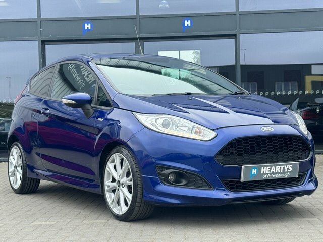 Ford Fiesta Ecoboost St-line Hatchback KT17WPP Blue #5