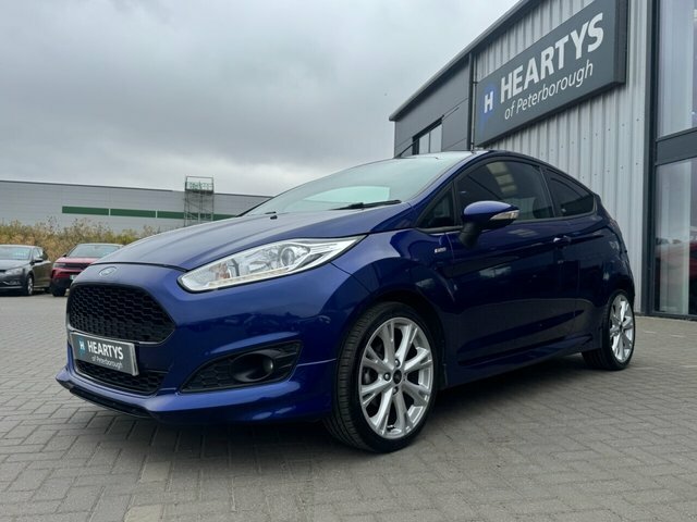 Ford Fiesta Ecoboost St-line Hatchback KT17WPP Blue #2