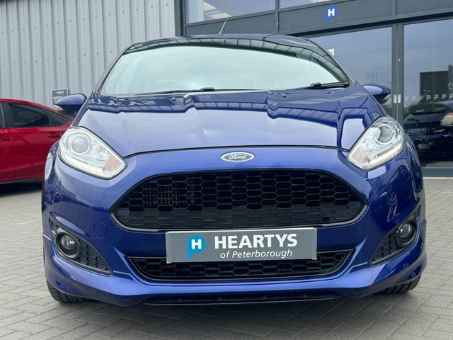 Ford Fiesta Ecoboost St-line Hatchback KT17WPP Blue
