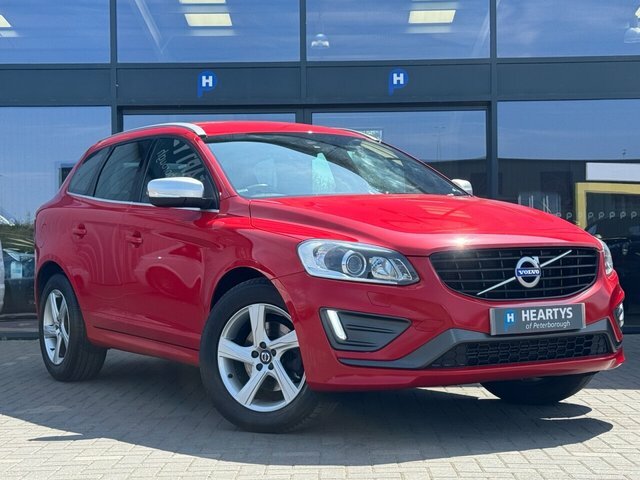 Volvo XC60 D4 R-design Lux Nav YP65PZK Red #4