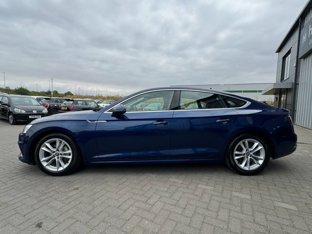 Audi A5 Tdi Ultra Sport Sportback Blue #5