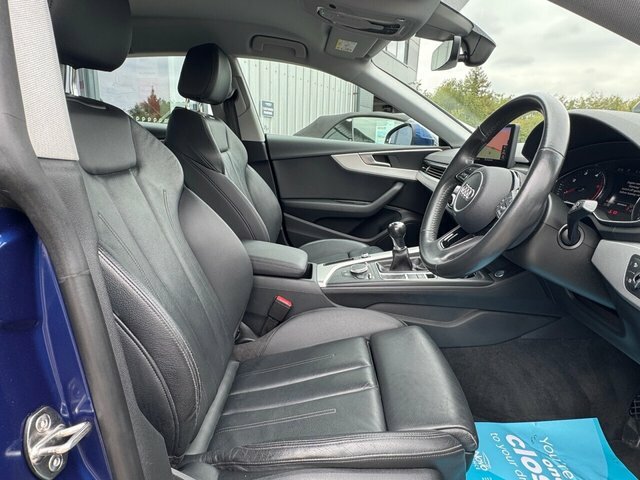 Audi A5 Tdi Ultra Sport Sportback Blue #6