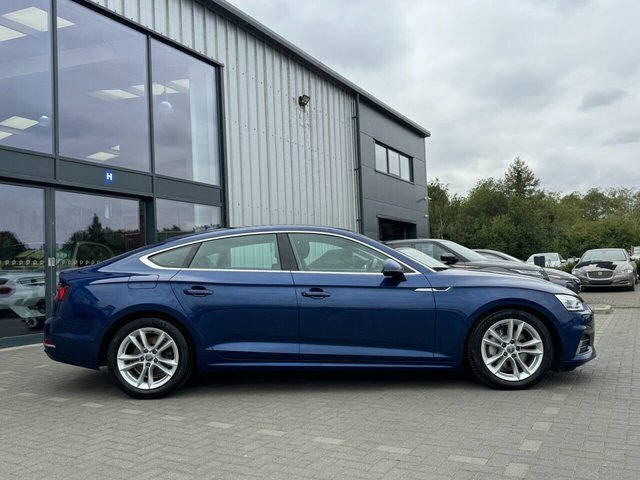 Audi A5 Tdi Ultra Sport Sportback Blue #3