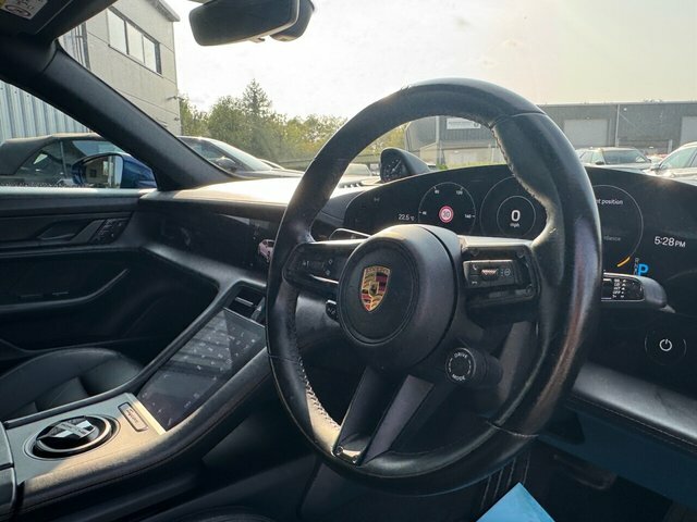 Porsche Taycan Saloon 4S White #31