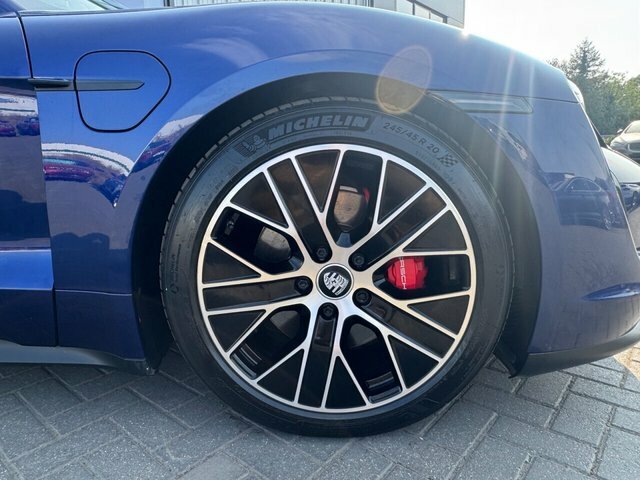 Porsche Taycan Saloon 4S White #29