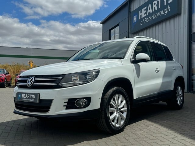 Volkswagen Tiguan Tdi Bluemotion Tech Match White #3