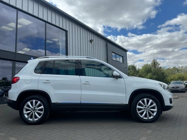 Volkswagen Tiguan Tdi Bluemotion Tech Match White #6