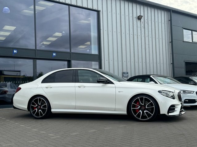 Mercedes-Benz E Class E43 V6 Amg Saloon White #3