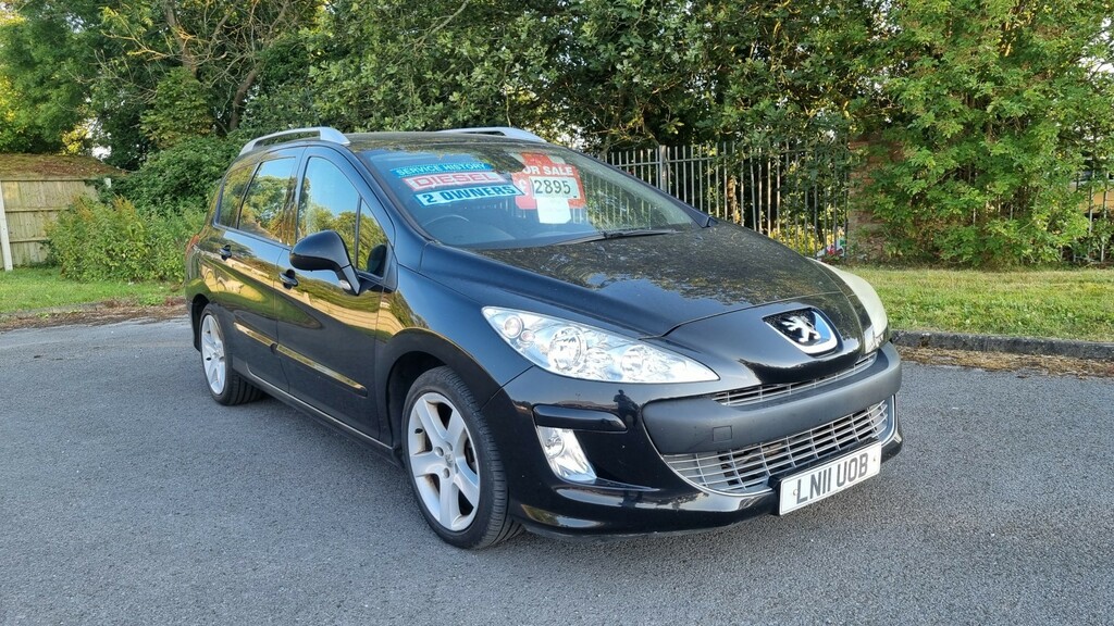 Peugeot 308 SW Estate 1.6 Hdi Fap Sport 2011 Black