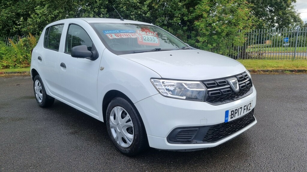 Dacia Sandero Hatchback 1.0 Ambiance Sce 75 2017 White