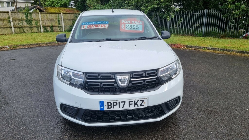 Dacia Sandero Hatchback 1.0 Ambiance Sce 75 2017 BP17FKZ White #4