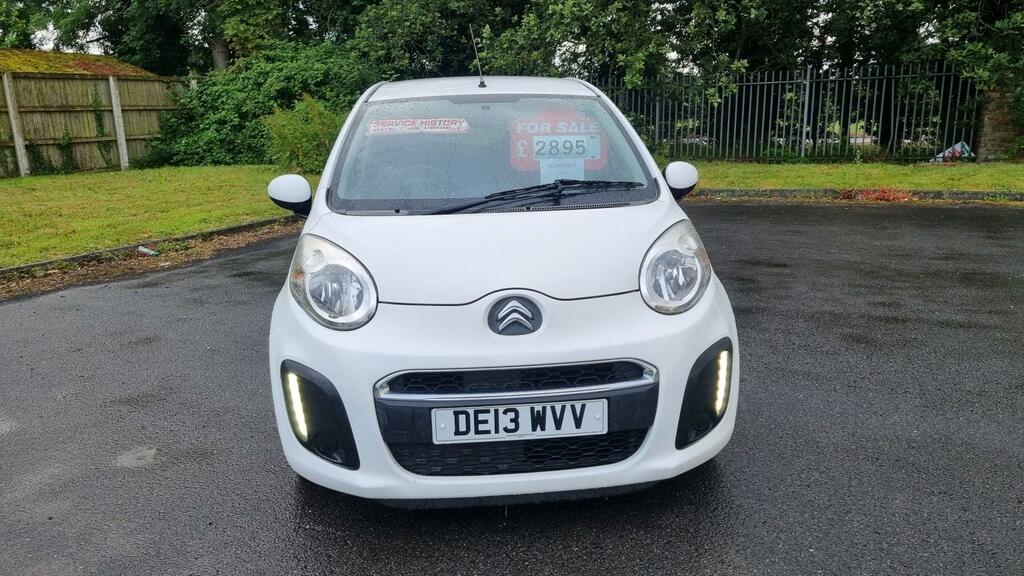 Citroen C1 Hatchback 1.0 I Vtr 2013 DE13WVV White #4