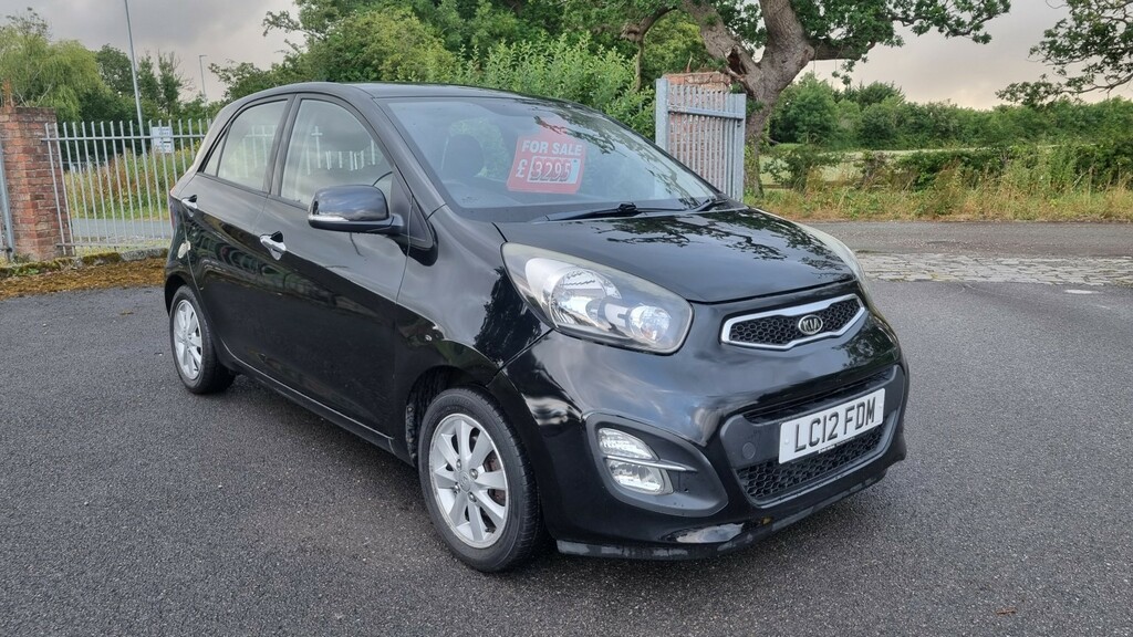 Kia Picanto Hatchback 1.0 2 2012 Black