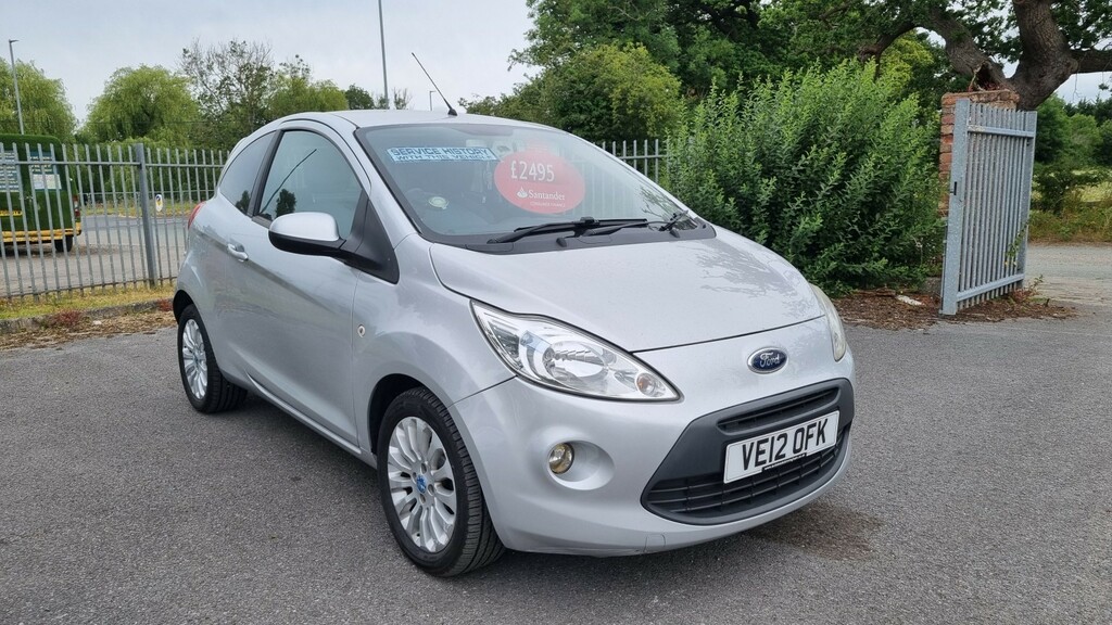 Ford KA Hatchback 1.2 Zetec 2012 VE12OFK Silver
