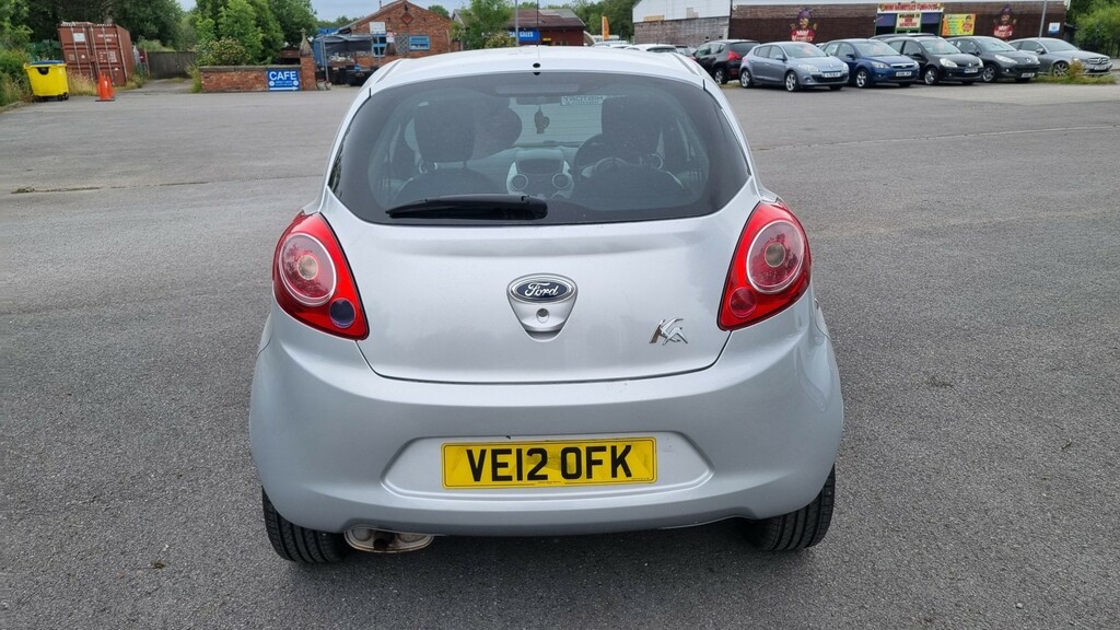 Ford KA Hatchback 1.2 Zetec 2012 VE12OFK Silver #5