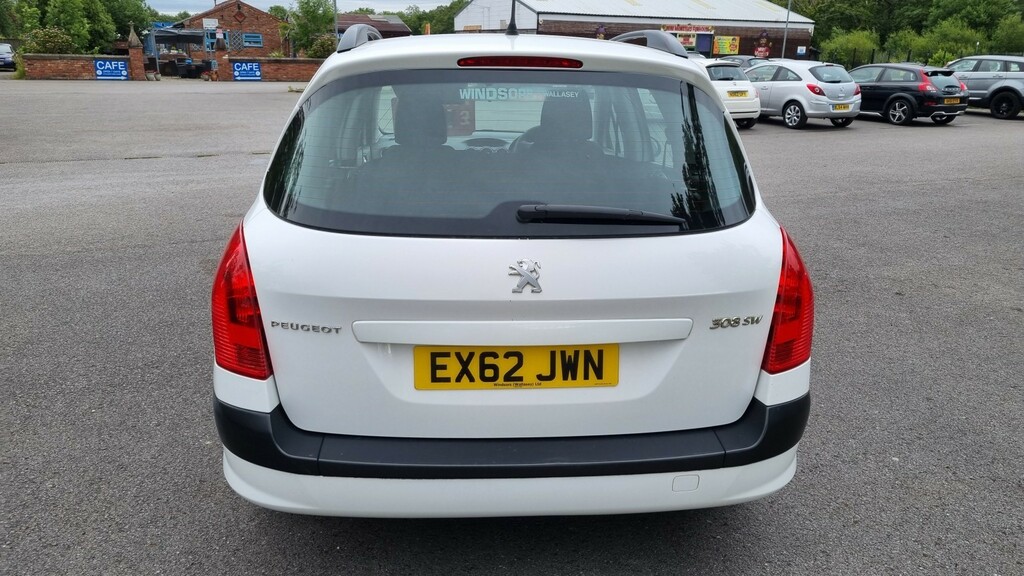 Peugeot 308 SW Estate 1.6 Hdi Access 2012 White #5