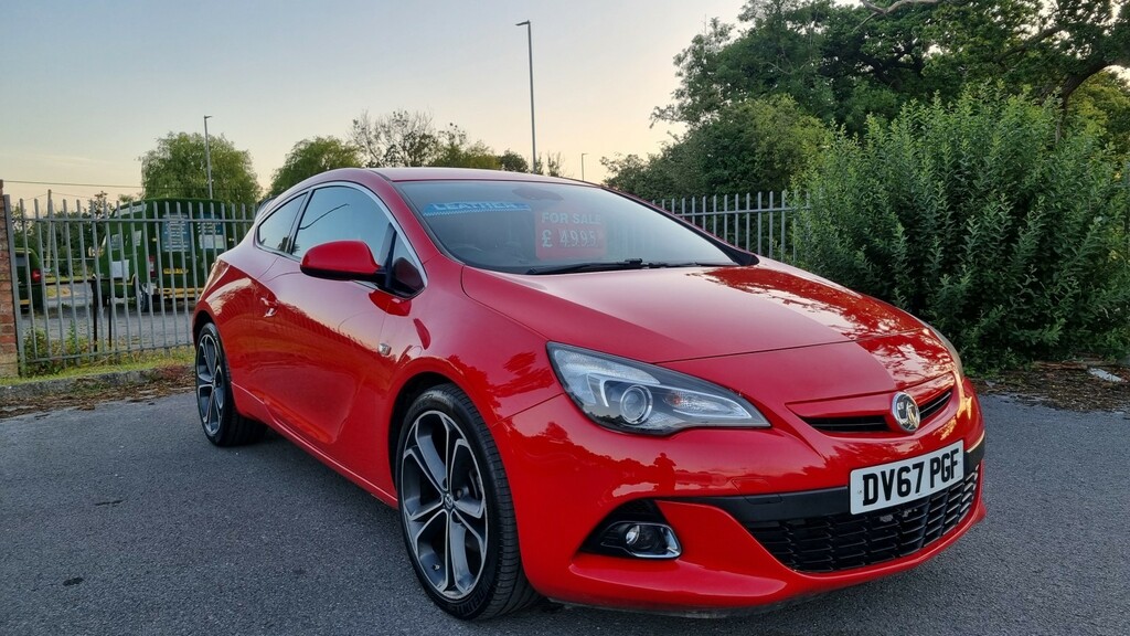 Vauxhall Astra GTC 1.4 I Turbo Limited Edition Red