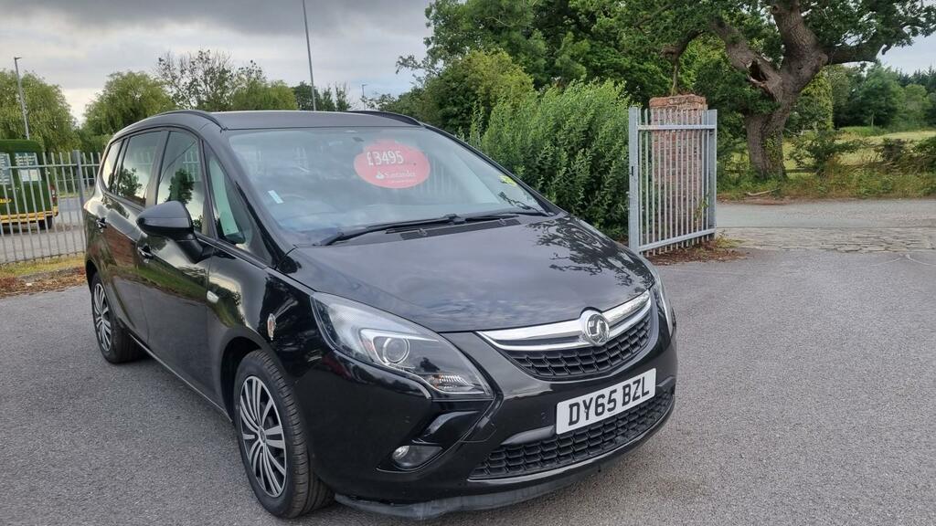 Vauxhall Zafira Tourer Mpv 1.4 I Turbo Exclusiv 2015 Black