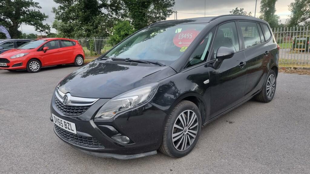 Vauxhall Zafira Tourer Mpv 1.4 I Turbo Exclusiv 2015 Black #6