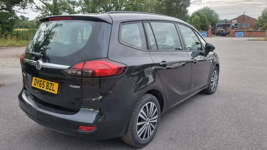 Vauxhall Zafira Tourer Mpv 1.4 I Turbo Exclusiv 2015 Black #2