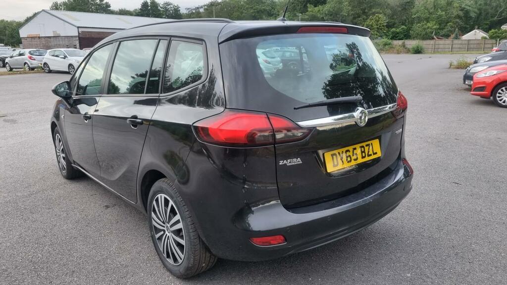 Vauxhall Zafira Tourer Mpv 1.4 I Turbo Exclusiv 2015 Black #5