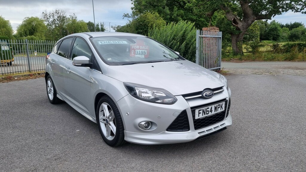 Ford Focus Hatchback 1.6 Tdci Zetec S 2014 Silver