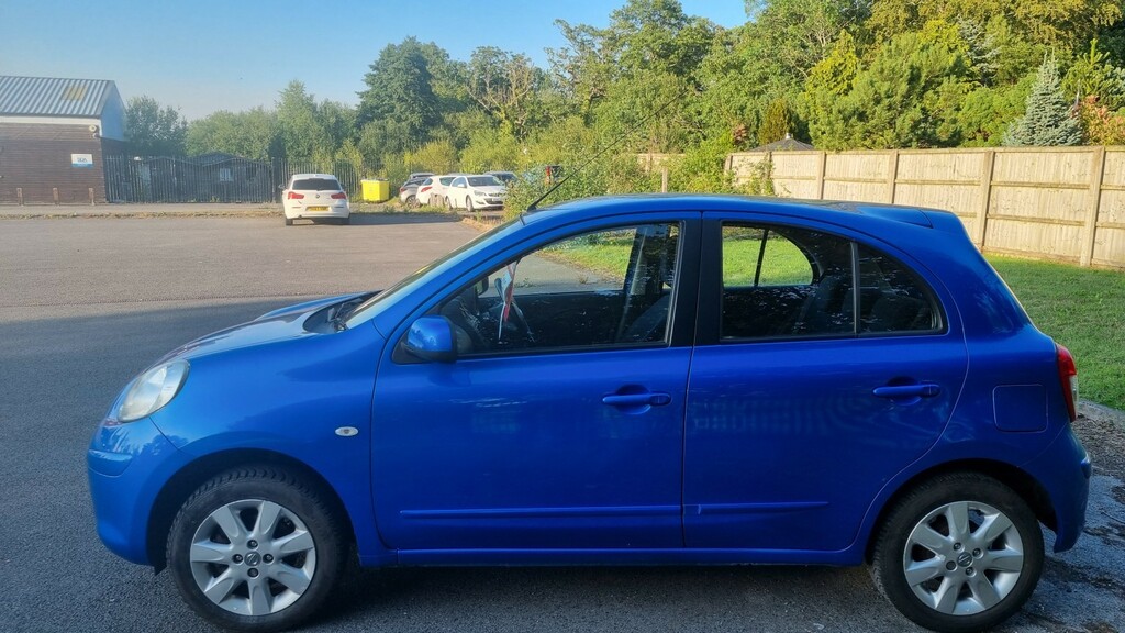 Nissan Micra Hatchback 1.2 12V Acenta 2011 Blue #3