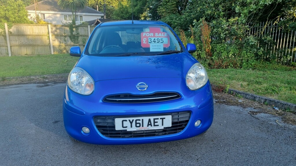 Nissan Micra Hatchback 1.2 12V Acenta 2011 Blue #4