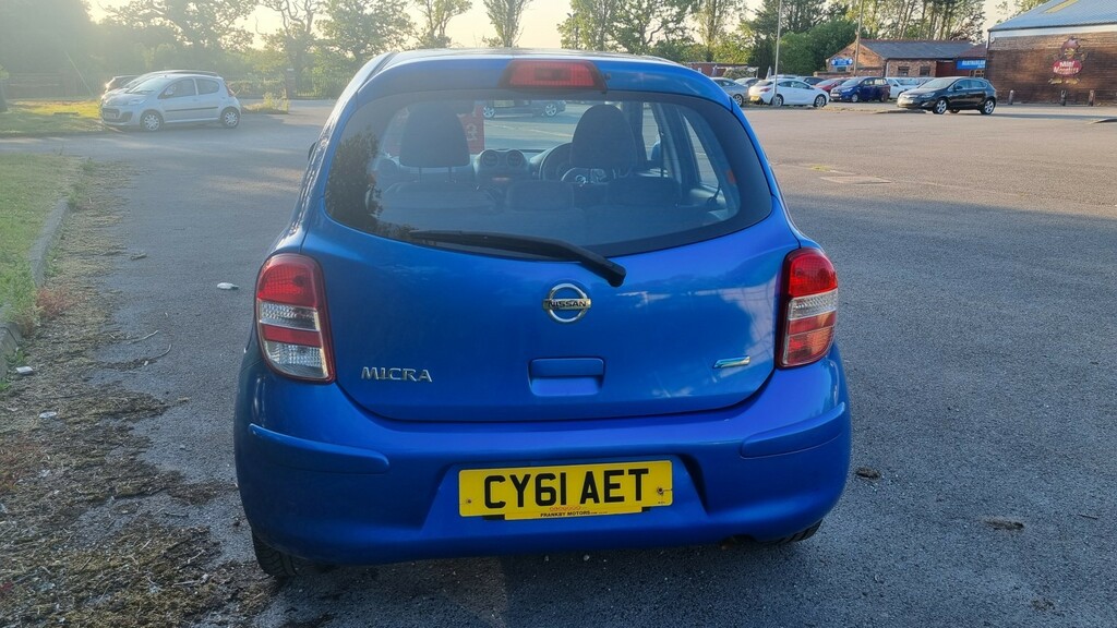 Nissan Micra Hatchback 1.2 12V Acenta 2011 Blue #5