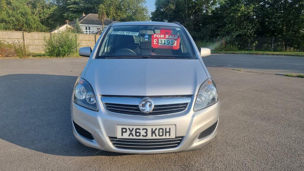 Vauxhall Zafira 1.6 16V Exclusiv Silver #4