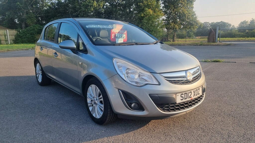 Vauxhall Corsa Hatchback 1.2 I Ecoflex 16V Se 2012 Silver