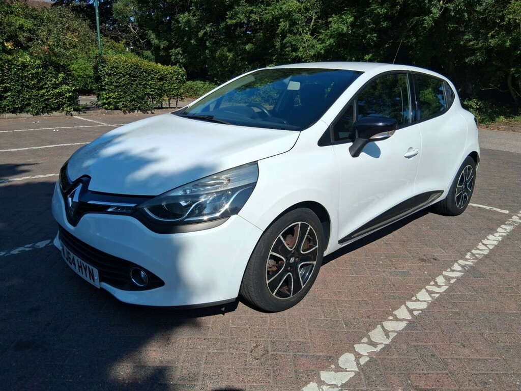 Renault Clio 1.2 Dynamique Medianav 1.2 16V 75 White #6