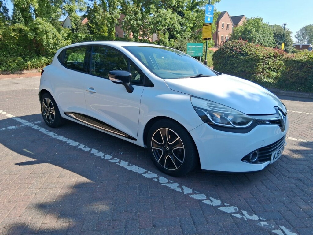 Renault Clio 1.2 Dynamique Medianav 1.2 16V 75 White