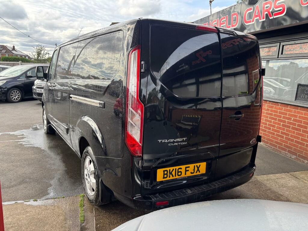 Ford Transit Custom 2.2 Tdci 125Ps Low Roof Limited Van BK16FJX Black #5