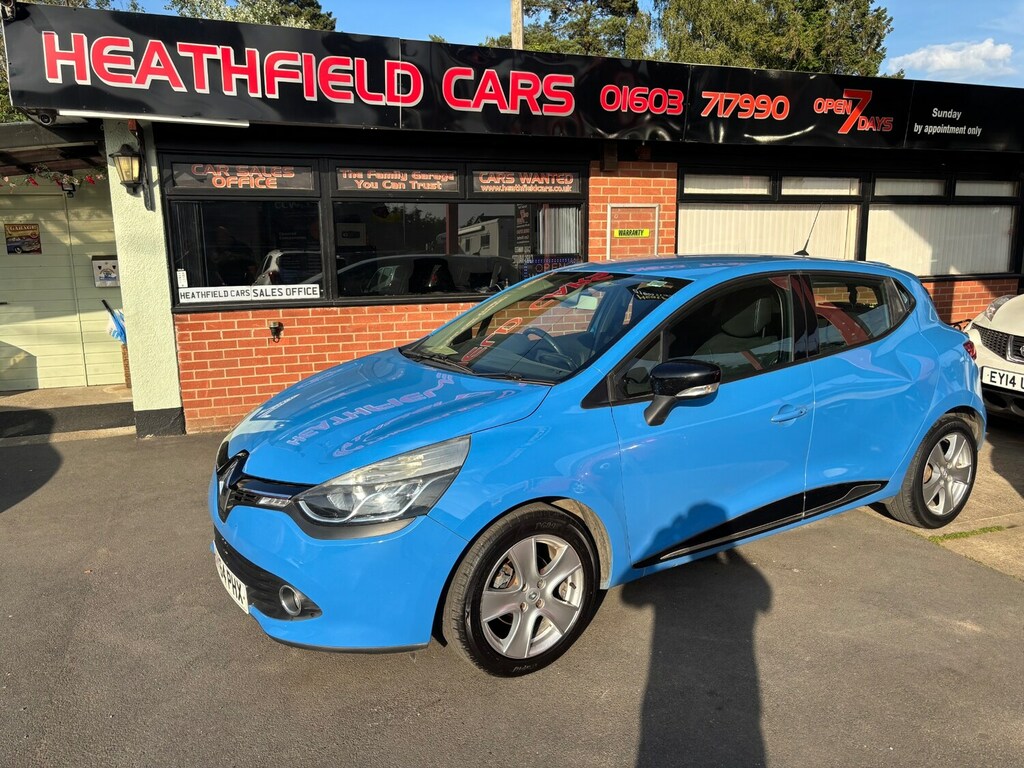 Renault Clio 1.2 16V Dynamique Medianav Blue