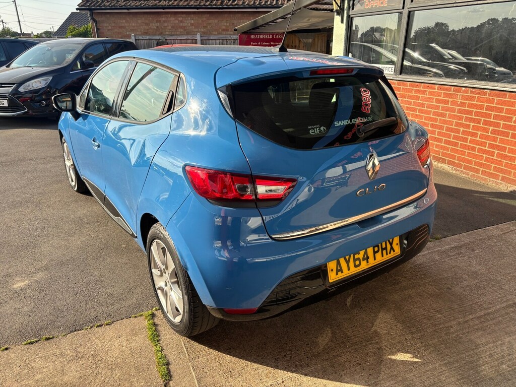 Renault Clio 1.2 16V Dynamique Medianav Blue #4