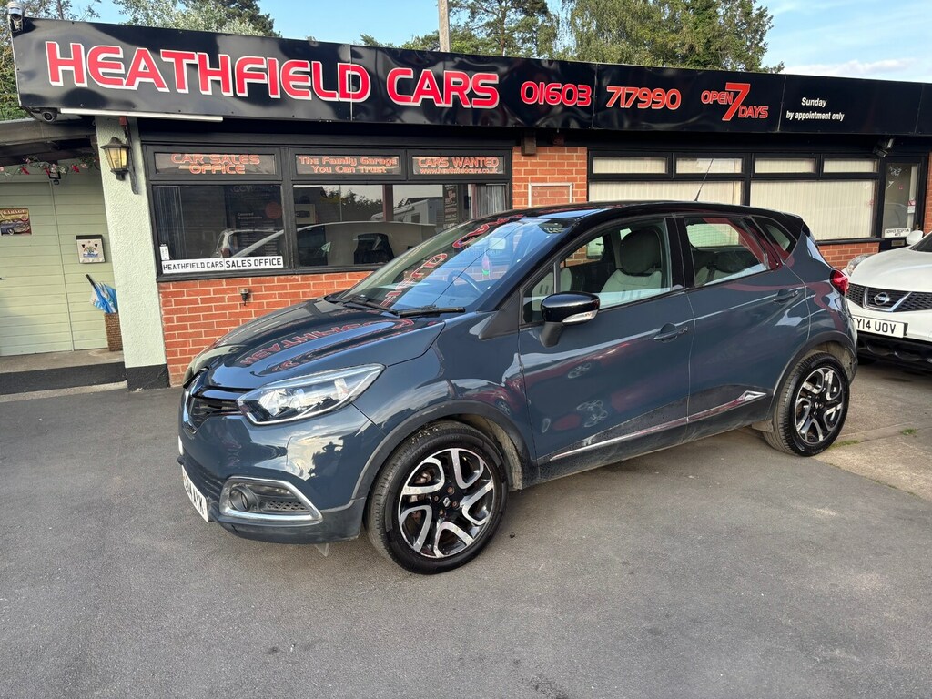 Renault Captur 1.5 Dci 90 Dynamique Medianav Energy Blue