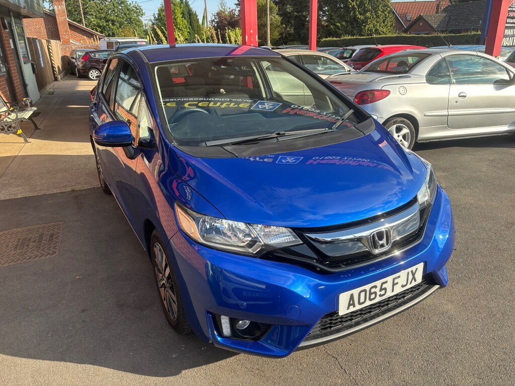 Honda Jazz 1.3 Ex Cvt Blue #3