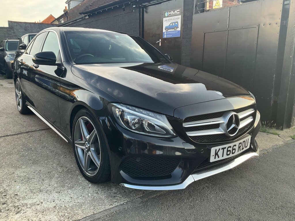 Mercedes-Benz C Class Amg Line White #46