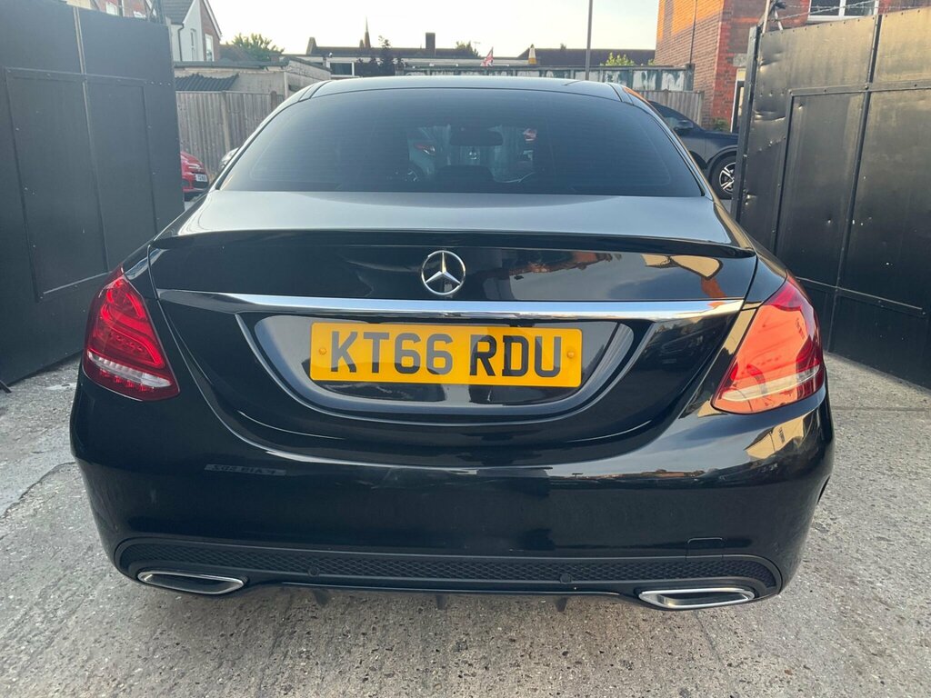 Mercedes-Benz C Class Amg Line White #25